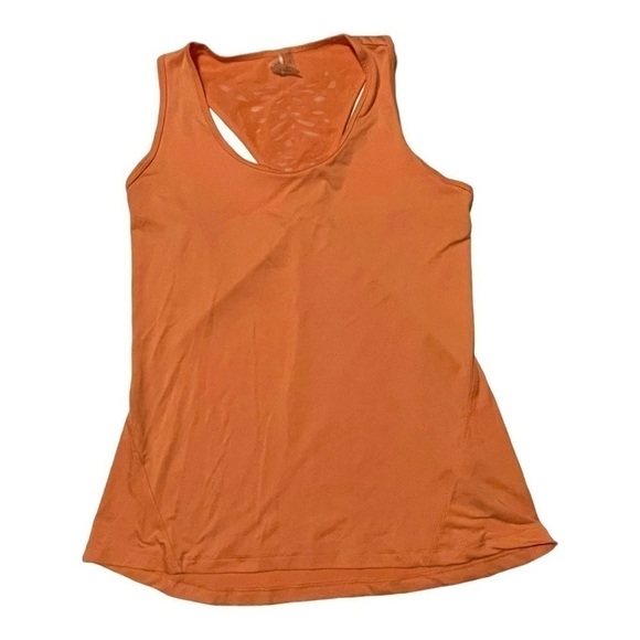 𝅺CALIA triangle racer back tank peach. Small - Picture 1 of 8